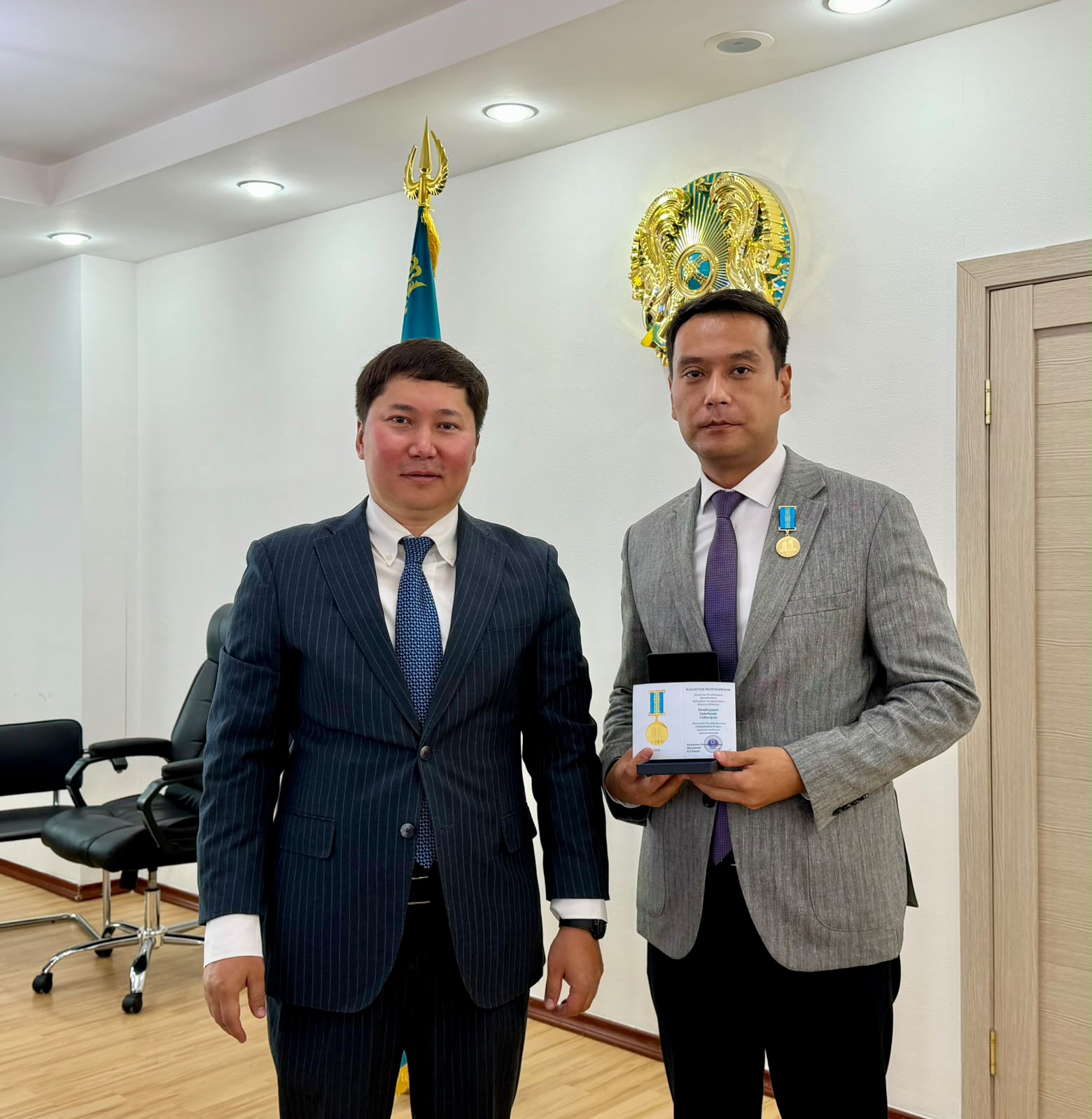 Бюро қызметкерлері «Қазақстан Республикасының Парламентіне 30 жыл» мерейтойлық медалімен марапатталды